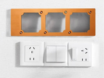 Hot Selling!! Thickened Aluminum Alloy Mold for Wire Box and Switch Socket Free Shipping A01
