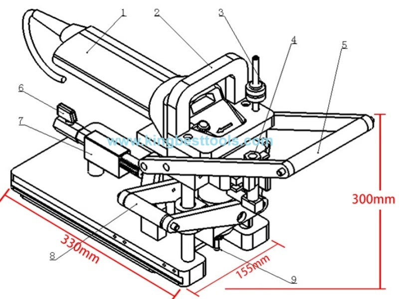 Portable Back Bolt Drilling Machine Free Shipping