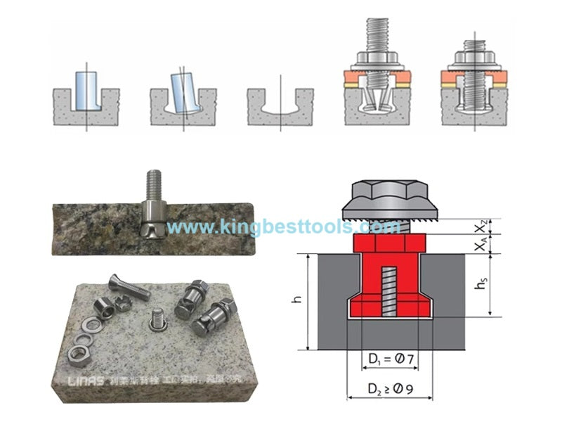 Portable Back Bolt Drilling Machine Free Shipping