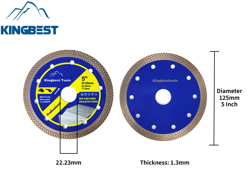 105mm Upgraded Diamond Saw Blade For Porcelain