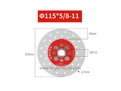 M14 & 5/8-11 Cutting & Grinding Discs With Flange for Porcelain