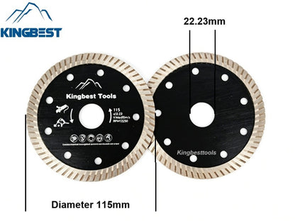 Black Coarse-Toothed Corrugated Ceramic Reinforced Cut Sheet Discs