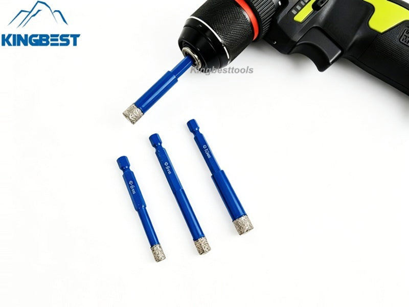 Brazed Mini Drill Bits Set with Hex Shank for Handy Driller
