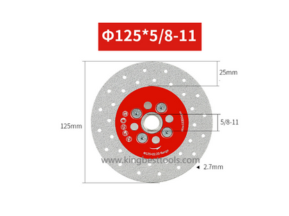 M14 & 5/8-11 Cutting & Grinding Discs With Flange for Porcelain