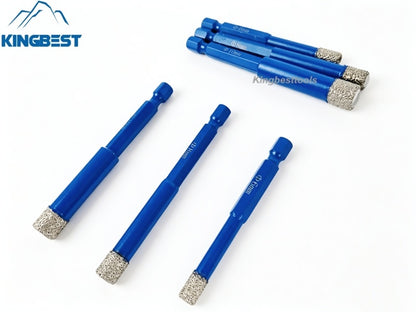 Brazed Mini Drill Bits Set with Hex Shank for Handy Driller