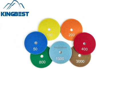7 Steps Dense-Grit Dry Polishing Pads Grinding Sandpaper
