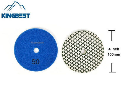 Thicknessed High Variable Speed Dry Polishing Pads Sandpapers of Stone