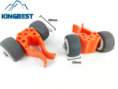 Multi-Functional Mini Slab Cart Moving Wheel Device