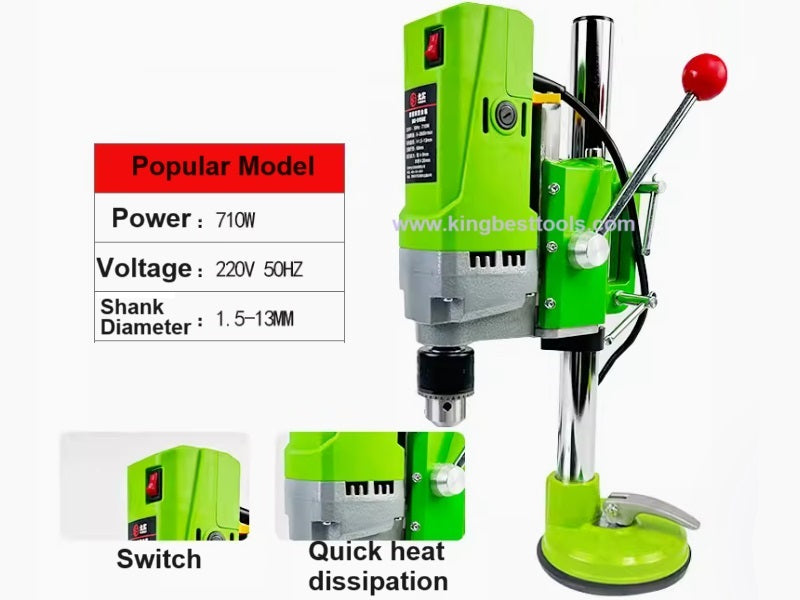 Mini Suction Cup Bench Drill Stable Drilling Machine Free Shipping