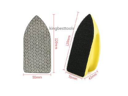 Electroplated Diamond Polishing Pads With Handle--Handle for free