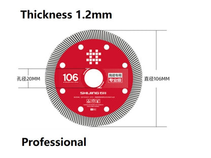 Porcelain Cutting Blade/Discs for Angle Grinder/Bevel Machine/Mica Machine