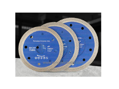 Blue Sharp Diamond Saw Blades With Central Hole 22.23mm