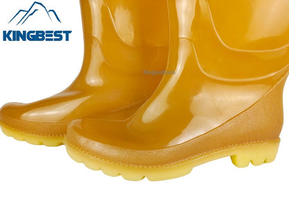 Water-Resistant Apron And Sleeves And Boots