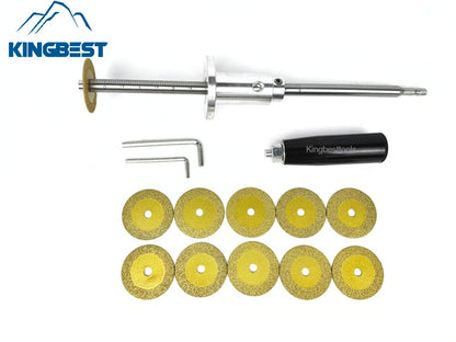 Pipe Cutting Positioning Pipe locator Adjustable Extension Connecting Rod Cutting Pipe PVC Free Shipping A01 A02