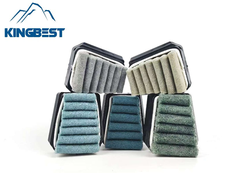 Frankfurt Sponge Brush Horseshoe-shaped Matte Surface Abrasive Fiber Brush