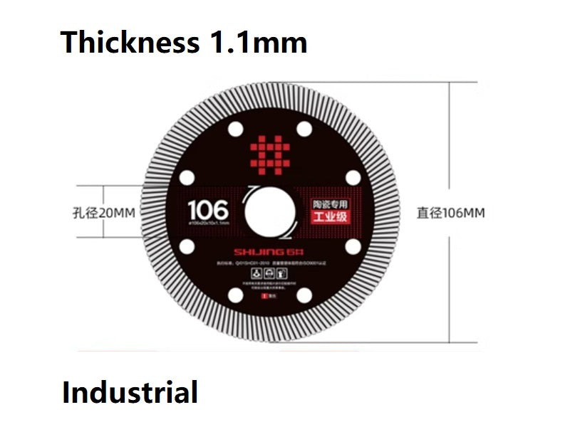 Porcelain Cutting Blade/Discs for Angle Grinder/Bevel Machine/Mica Machine