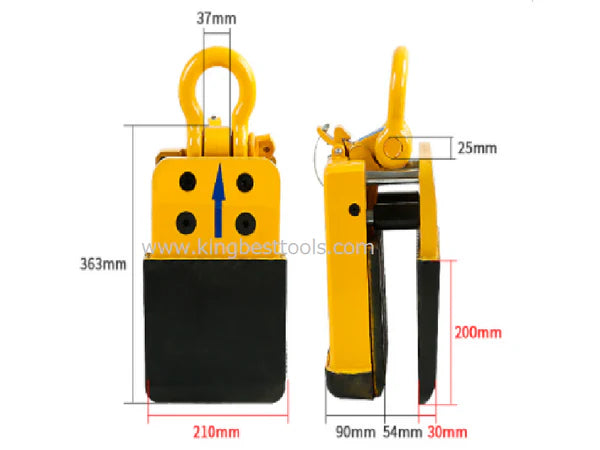 Heavy Hanging Clamp For Slabs/Slab Lifter Free Shipping to US Mainland Only A01