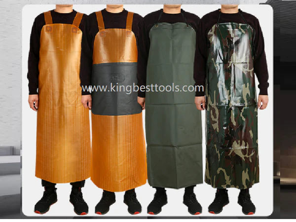 Water-Resistant Apron And Sleeves And Boots