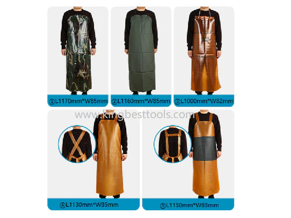 Water-Resistant Apron And Sleeves And Boots