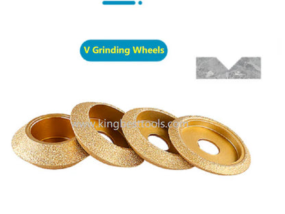 V Grinding Wheels For 10mm/15mm/20mm/25mm