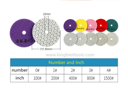 Dry Polishing Pads For Porcelain/Backer for free