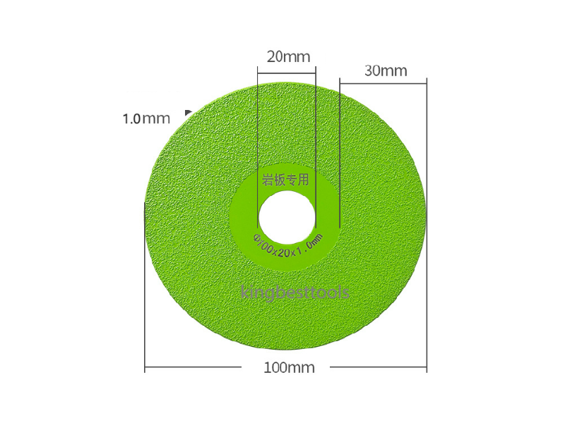 Green Disc For Porcelain 100/115/125mm