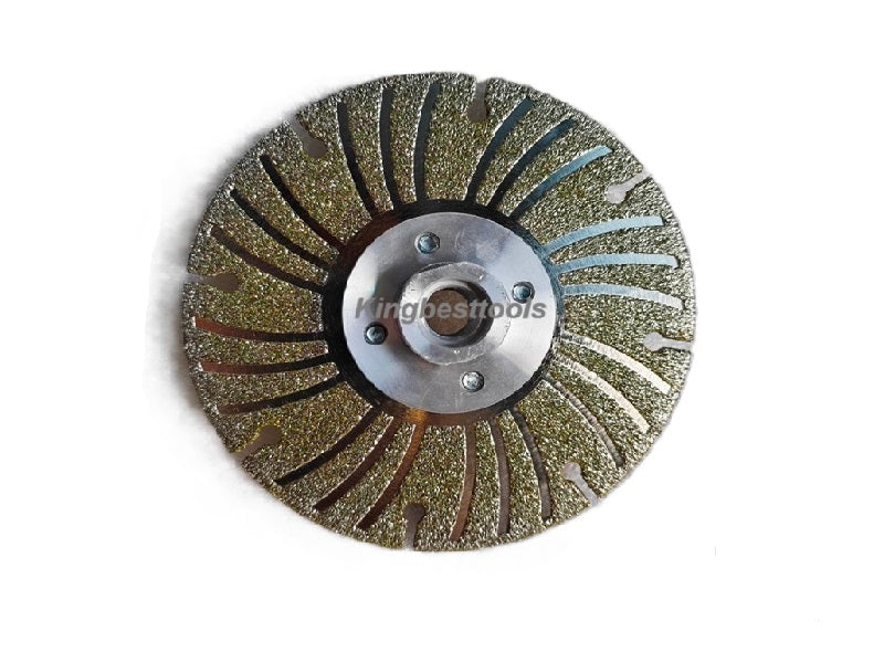 Electroplated Spiral Diamond Cutter Manufacturing disc For Marble Stone Cutting Blade