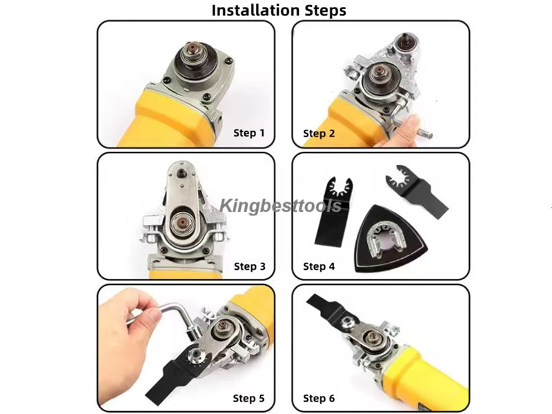 Multifunctional conversion angle grinder Adapter Electric hand grinder conversion woodworking tools Retrofitting accessories-free shipping to US mainland only A01