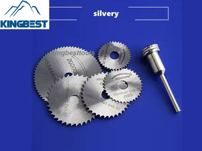 Electric grinding saw blade connecting rod high speed steel cutting disc high speed steel saw blade clamping Rod 3.1/6mm-free shipping to US mainland only A01