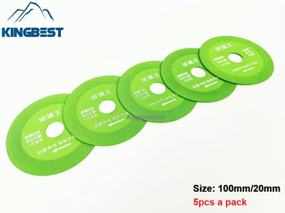 Top Selling Kingbest Glass Cutting Discs 100mm (5 pcs a pack) Free Shipping!