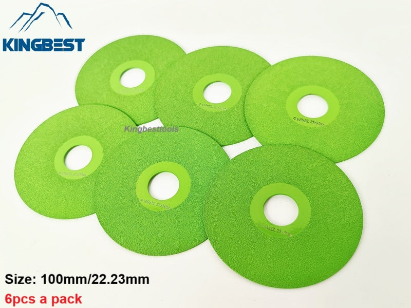 Green Disc For Porcelain 100mm (6pcs a pack) - Free Shipping