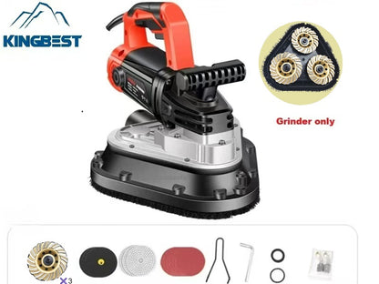 3-Head Concrete Grinder Six-Speed Dust-free Machine for Floor  Free Shipping A01 A02