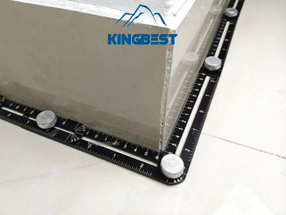 Universal Hole Locator with 12-Fold Ruler Free Shipping