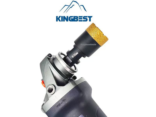 M14 Golden Widened Diamond Sand Drill Bit Brazed Drilling Tools