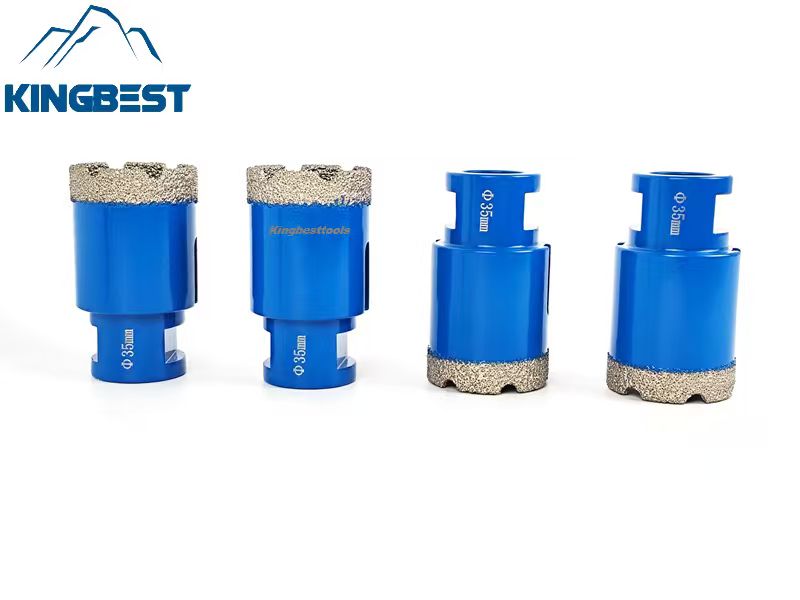 Blue Diamond Drilling Bits For Angle Grinder Drilling Hole Tools 35mm