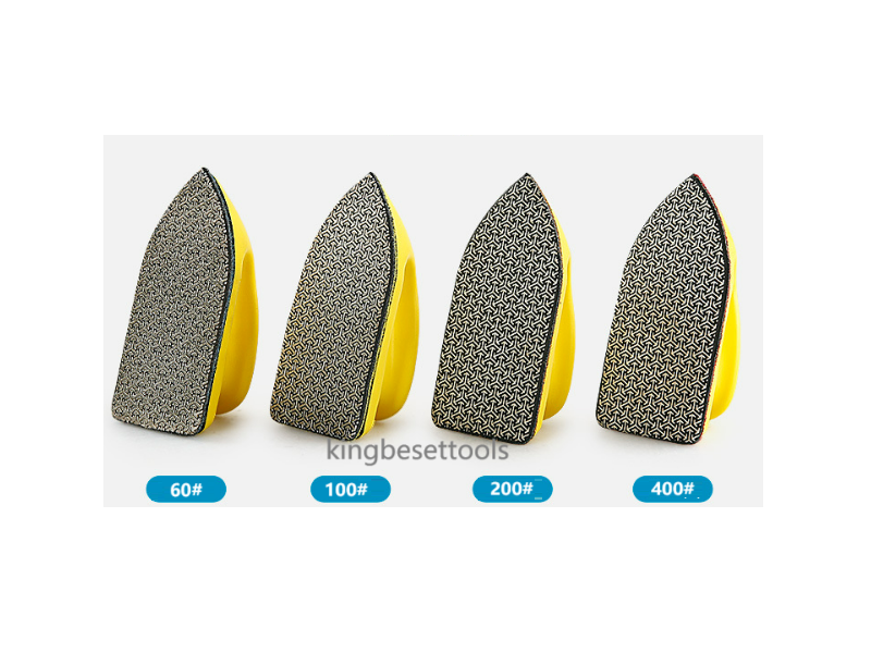 Electroplated Diamond Polishing Pads With Handle--Handle for free