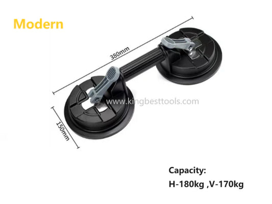 Modern Glass Suction Cups 2-cups