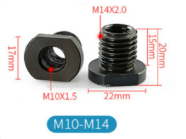 Adapter Screws M10/M14/M16 for Angle Grinders