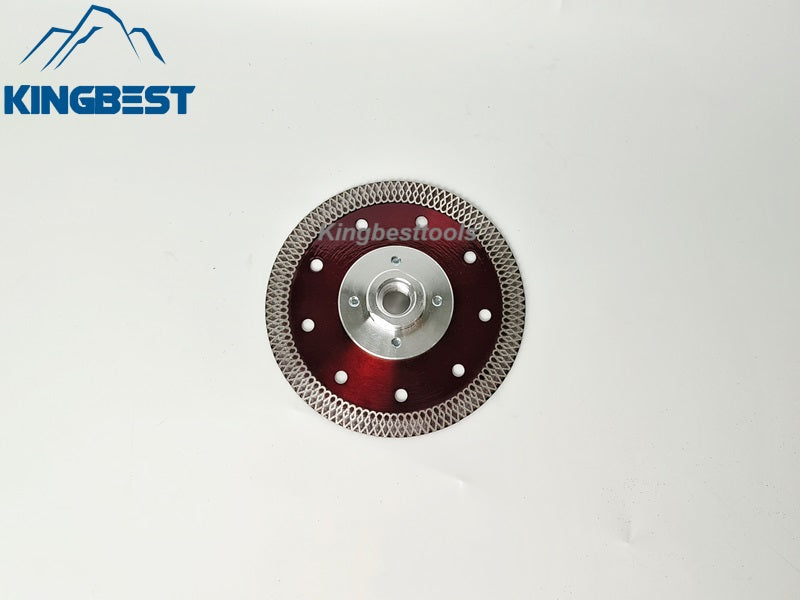 Red Diamond Cutting Marble Ceramic Turbo Saw Blade for Porcelain Tile Cutting Disc