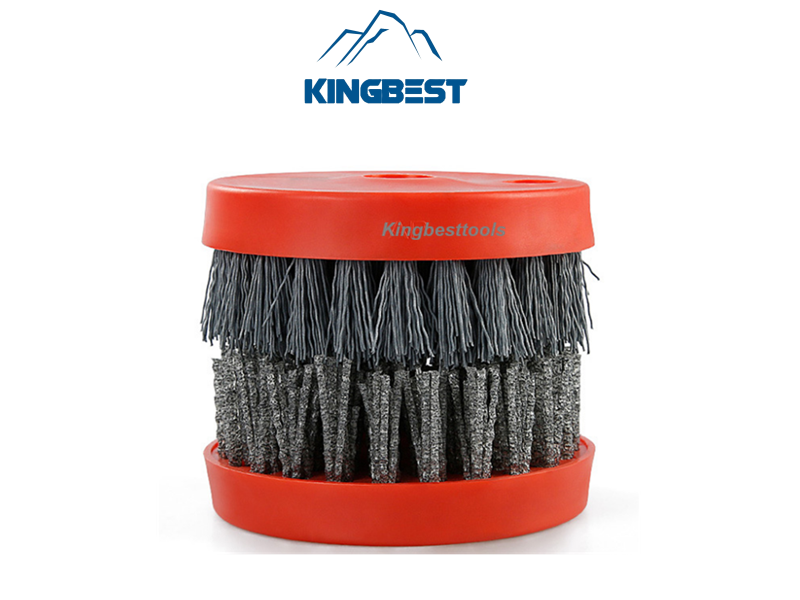 110mm Round Frankfurt Antique Brush for Angle Grinders