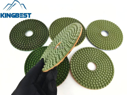 KGS Speedline 5 steps Wet Polishing Pads New Sandpapers 125mm