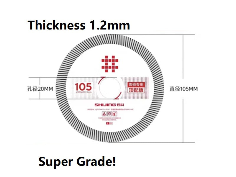 Porcelain Cutting Blade/Discs for Angle Grinder/Bevel Machine/Mica Machine