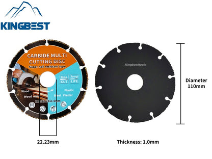 Carbide Multi Cutting Disc Wood Cutting  PVC Cutting Nails Cutting Plastic Plaster