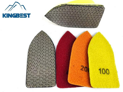 Electroplated Diamond Polishing Pads With Handle--Handle for free
