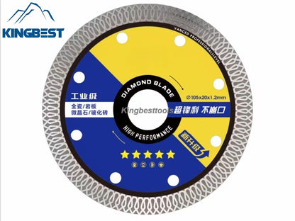 105mm Upgraded Diamond Saw Blade For Porcelain