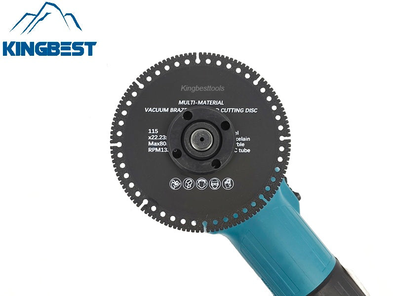 Multi-material Vacuum Brazed Diamond Cutting Disc for Steel Marble Porcelain