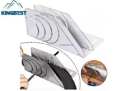 Pipe Rubber Foam Insulation Cutter Stainless Steel Auxiliary Tool-Free Shipping