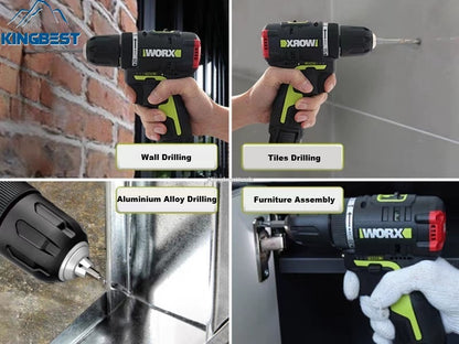 Speed-Adjustable Brushless Lithium Drill Free shipping