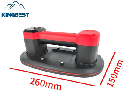 90 Degree Dual-Side Seamless Battery Suction Cup with Clips Tile Lifting Tools Free shipping