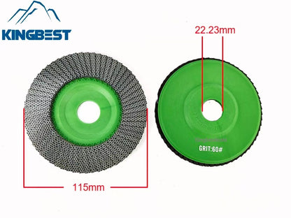 115mm Diamond Flap Disc for Stone Concrete Grinding and Polishing